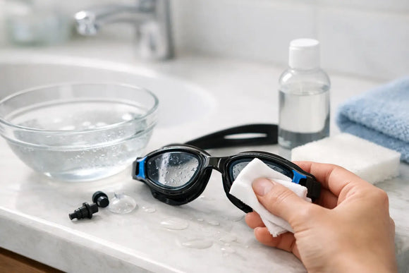 How to Clean Swim Goggles Without Damaging Them