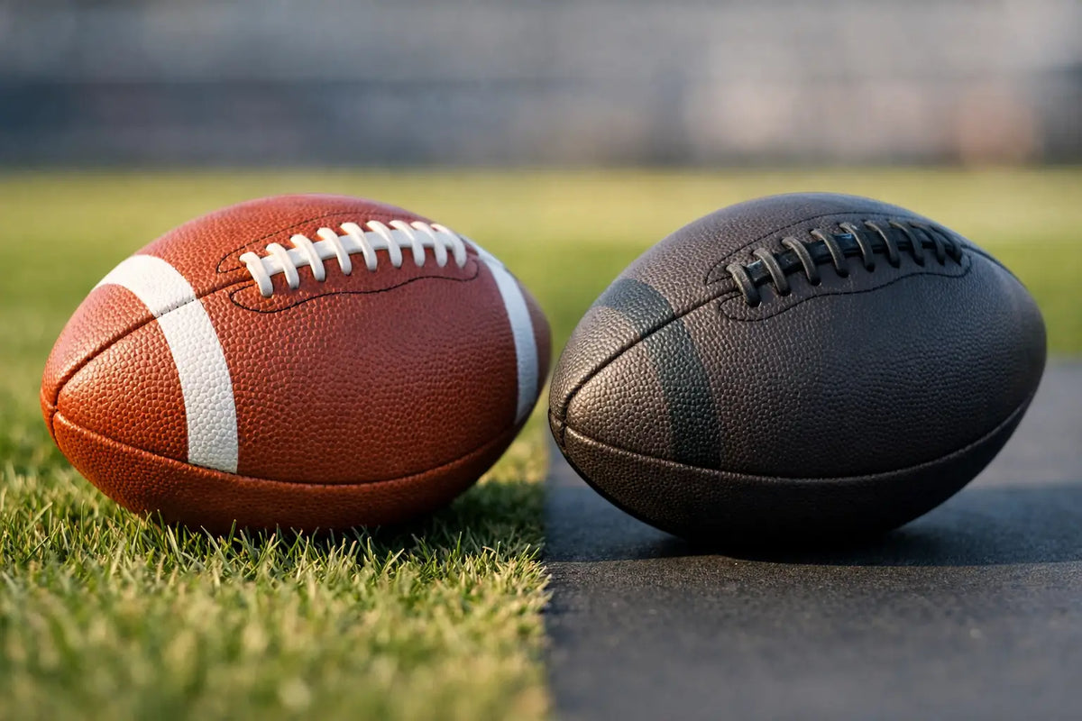 Leather Versus Synthetic Footballs Compared